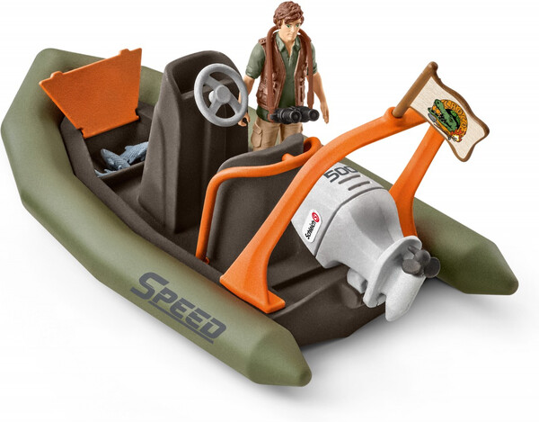 Schleich Schleich 42352 Zodiac avec ranger 4055744013997