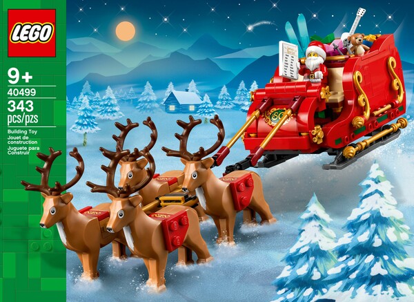 LEGO LEGO 40499 Le traîneau du Père Noël 3 673419345859