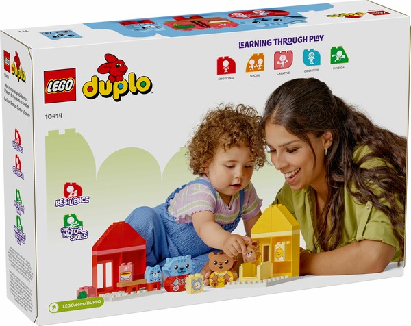 LEGO LEGO 10414 Mes rituels quotidiens - Le repas et le coucher 673419388344