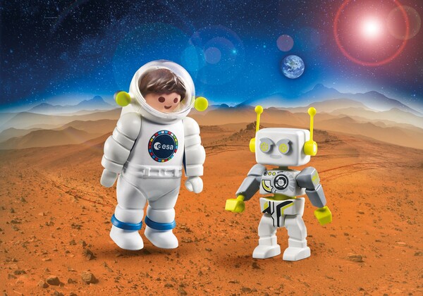 Playmobil Playmobil 70991 Duo Astronaute et ROBert 4008789709912
