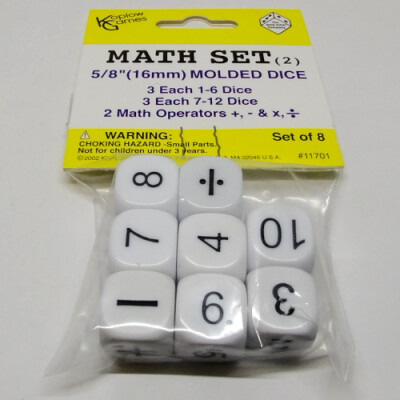 Koplow Games Ensemble dés éducatifs no 2 (8) 018183117019