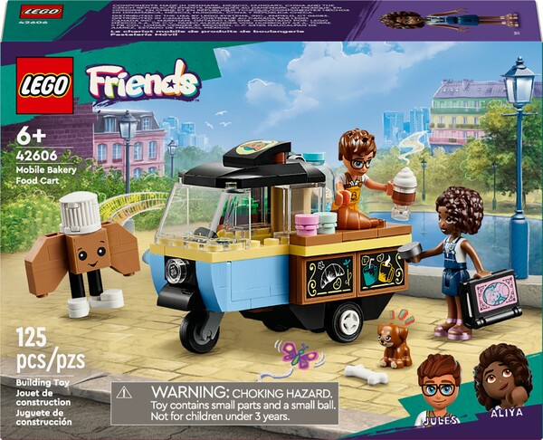 LEGO LEGO 42606 Le chariot de pâtisseries mobile 673419387552