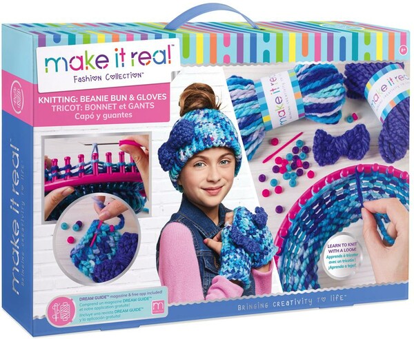 Make It Real Make It Real Créer tricot bonnet et gants (fr/en) 695929016043