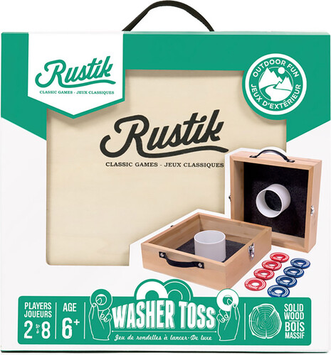 Rustik Jeu de rondelles à lancer (washer) (fr/en) 061404004506