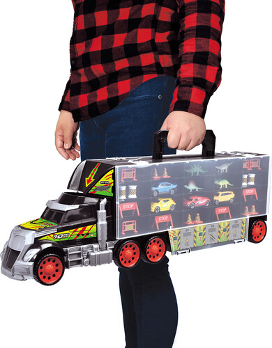 Dickie Toys dickie - camion-mallette de transport dino 62cm 4006333091612