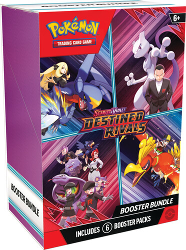 Pokémon Pokemon destined rivals - booster bundle (6) 196214111387