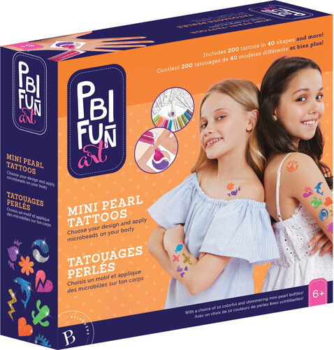 PBI Fun Art Tatouages perlés (fr/en) 727565010953