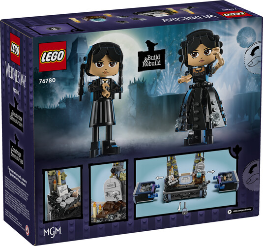 LEGO LEGO 76780 Figurine de Mercredi Addams 673419390736