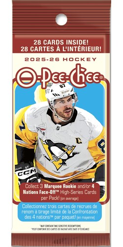 Upper Deck Upper Deck O-Pee-Chee Hockey 25/26 Retail Fat Pack Box (28/18/6) 053334739184