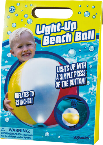 Toysmith Light Up Beach Ball 085761249073