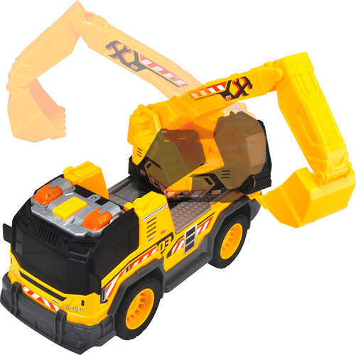 Dickie Toys City Heroes - Camion excavateur Sons et lumières 30 cm 4006333088667