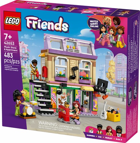 LEGO LEGO 42653 Le magasin de musique et l’appartement 673419404501