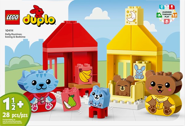 LEGO LEGO 10414 Mes rituels quotidiens - Le repas et le coucher 673419388344