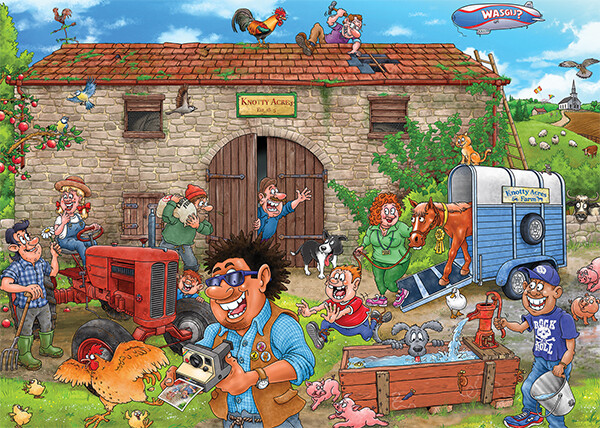 Jumbo Casse-tête 1000 Wasgij Destiny #30 Les moissons du bonheur 8721017602934