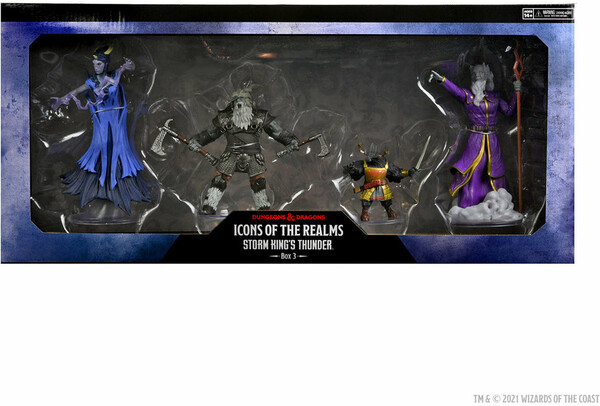 NECA/WizKids LLC Dnd Painted Minis icons - Icons of the Realms Storm King's Thunder Box 3 634482961261