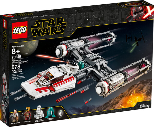 LEGO LEGO 75249 Y-Wing Starfighter™ de la Résistance 673419304375