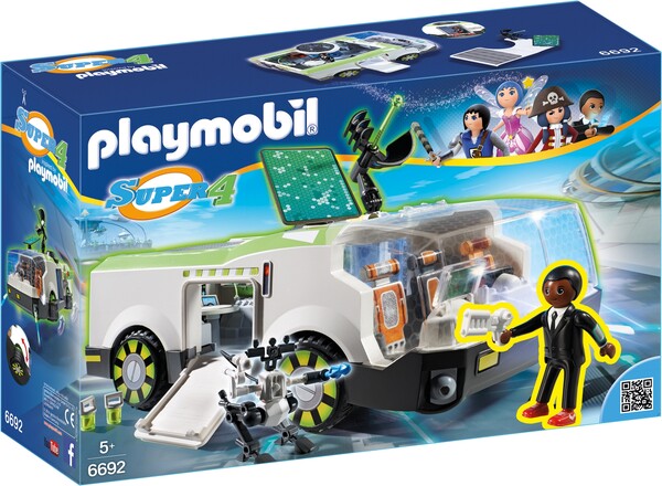 Playmobil Playmobil 6692 Super 4 Véhicule caméléon (fév 2016) 4008789066923