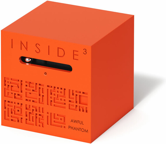 INSIDE 3 INSIDE 3 Awful Phantom, difficulté 4 (labyrinthe à bille 3D) 3760032260656