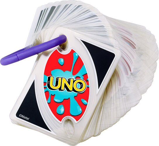 Mattel Jeu Uno splash (en) 887961219708