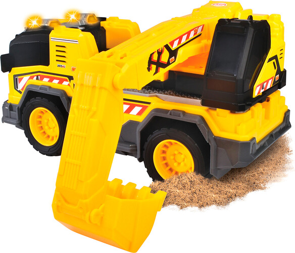 Dickie Toys City Heroes - Camion excavateur Sons et lumières 30 cm 4006333088667