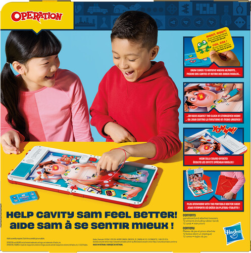 Hasbro Opération (fr/en) classique refresh 195166288383