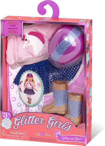 Poupées Glitter Girls Glitter Girls Ensemble de luxe équitation pour poupée 36cm 062243407671