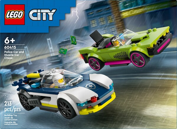 LEGO LEGO 60415 La course-poursuite entre la voiture de police et la super voiture 673419388900