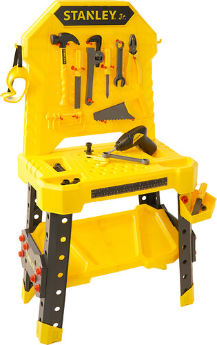Stanley Jr. Stanley Jr. Établi de construction avec mini perceuse & outils 878834007522