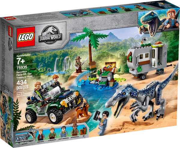LEGO LEGO 75935 Jurassic World L'affrontement du Baryonyx la chasse au trésor 673419301558
