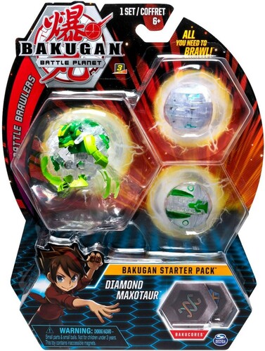 Bakugan Bakugan ensemble de départ Diamond Maxotaur 778988185452