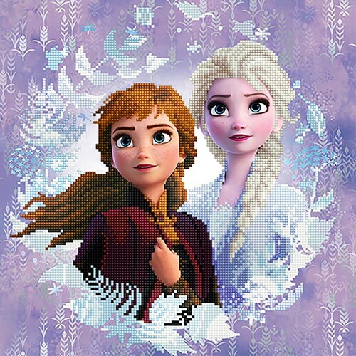 Diamond Dotz Broderie diamant La Reine des neiges Elsa et Anna Sisters (Frozen) Diamond Dotz (Diamond Painting, peinture diamant) 678361970296