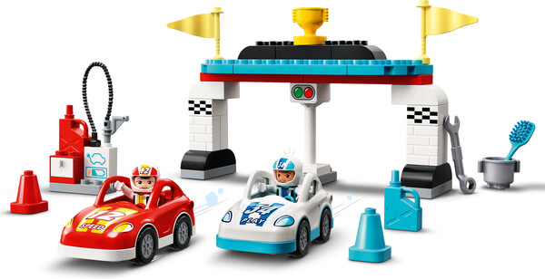 LEGO LEGO 10947 Duplo Les voitures de course 673419338127