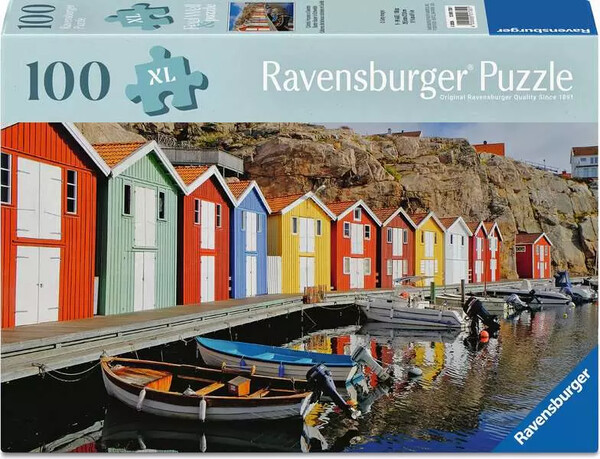 Ravensburger casse-tête Casse-tête 100 XL Colorful Houses in Sweden 4005555017301