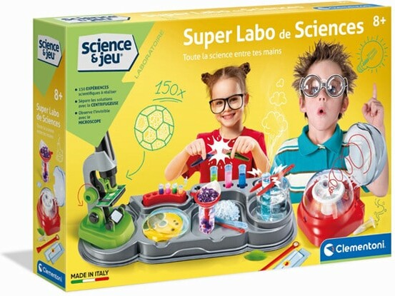 Clementoni Science & jeu: Science Super labo de sciences (fr) 8005125523153