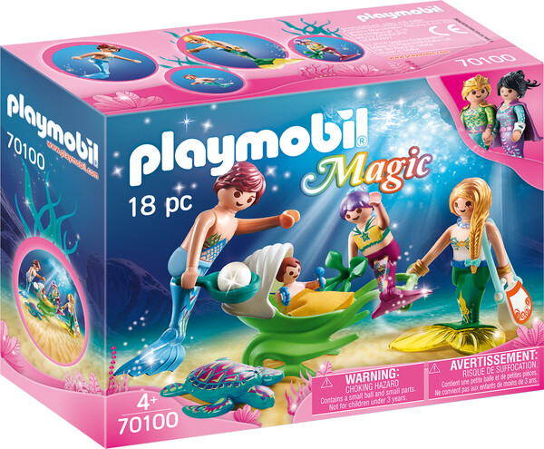 Playmobil Playmobil 70100 Famille de sirènes 4008789701008