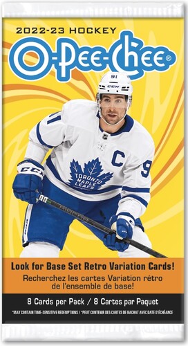 Upper Deck Upper Deck O-Pee-Chee Hockey 22/23 Retail Booster 053334103770