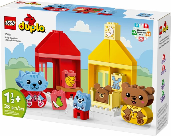 LEGO LEGO 10414 Mes rituels quotidiens - Le repas et le coucher 673419388344