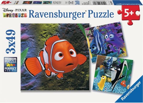 Ravensburger Casse-tête 49x3 Trouver Nemo Dans l'aquarium 4005556093717