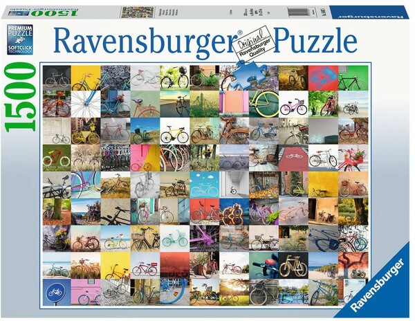 Ravensburger Casse-tête 1500 99 vélos et plus 4005556160075