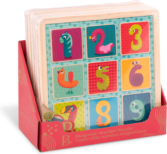 B. Brand Casse-tête B.Woody - Casse-tête magnétique "Count N' Doodle" 062243425576