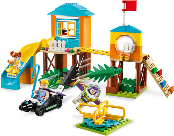 LEGO LEGO 10768 Juniors L'aventure de Buzz et la Bergère dans l'aire de jeu, Histoire de jouets 4 (Toy Story 4) 673419301992