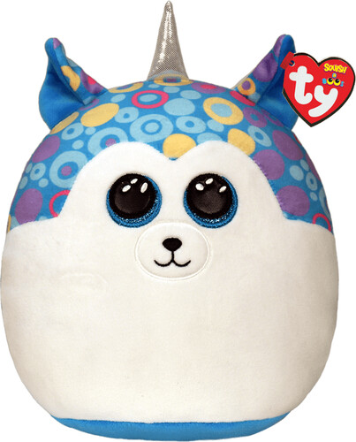 Ty helena - blue husky squish 10" 008421392971