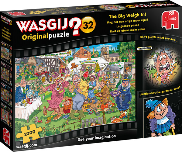 Jumbo Casse-tête 1000 Wasgij Original #32 La grande pesée 8710126191705