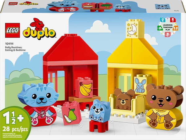 LEGO LEGO 10414 Mes rituels quotidiens - Le repas et le coucher 673419388344