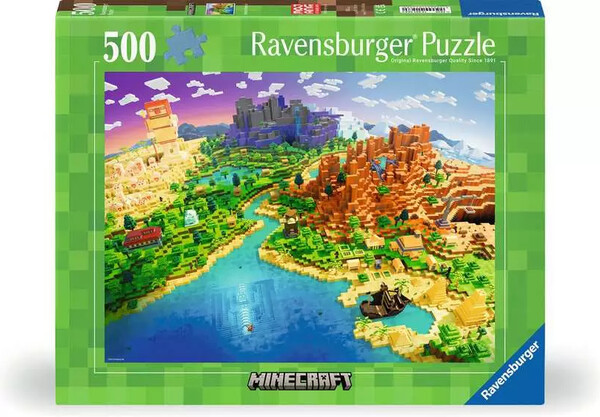 Ravensburger casse-tête Casse-tête 500 Minecraft 4005555015680