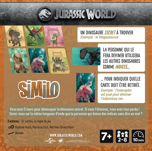 Gigamic Similo - Jurassic World (fr) 3421277808712