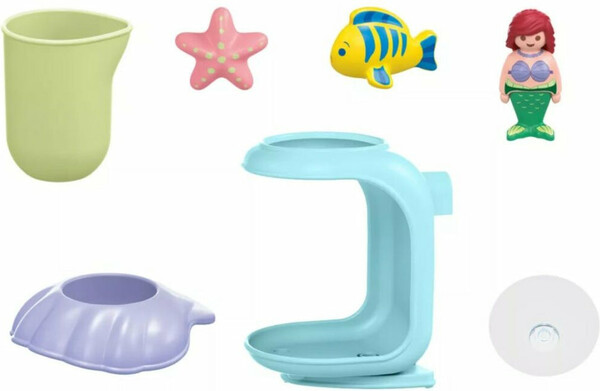 Playmobil Playmobil 71460 junior -disney: La douche coquillage d'Ariel 4008789714602