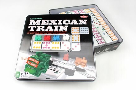 Tactic Domino d12 train mexicain boîte de métal (fr/en) 6416739540399
