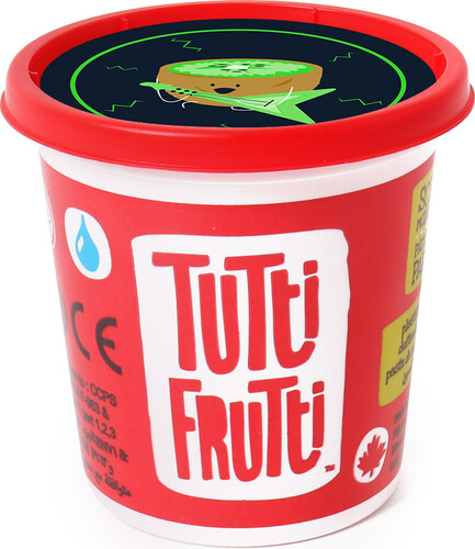 Tutti Frutti Pâte à modeler 100g fluo vert kiwi (fr/en) 061404128615