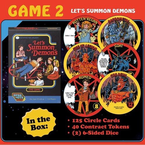 Cryptozoic Entertainment Steven rhodes: let's summon demons (en) 814552028906